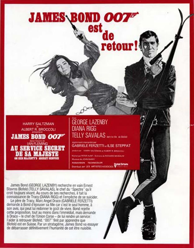 FILM Au service secret de sa Majesté