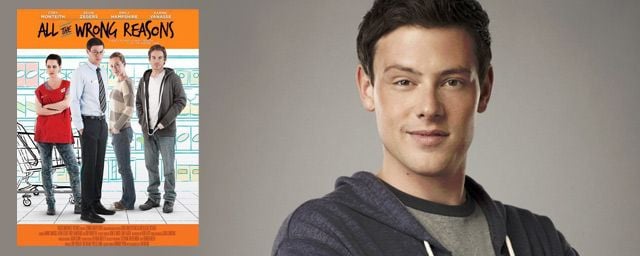 Films Et Séries Tv Avec Cory Monteith La bande-annonce d'"All The Wrong Reasons", le dernier film de Cory