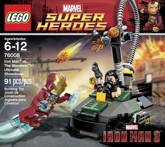 Lego Marvel Super Heroes faz paródia com pôsters de Homem de Ferro 3