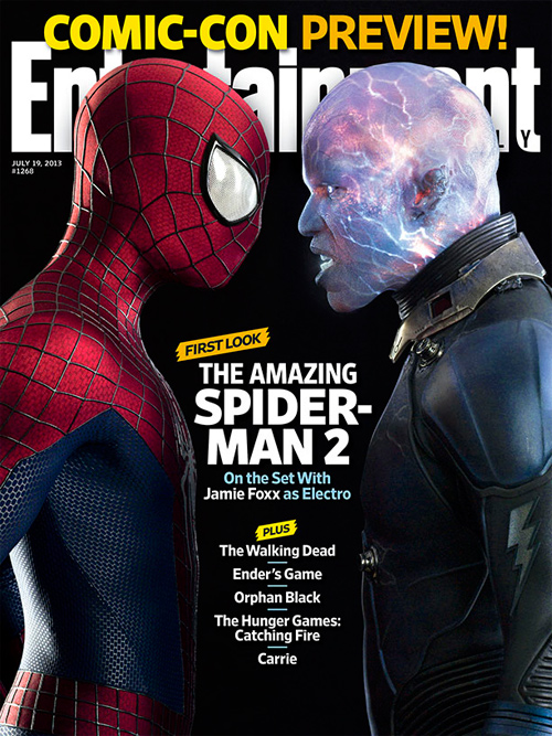 The Amazing Spider-Man 2': ¡Portada de 'EW' con Electro y nuevas imágenes!  - Noticias de cine 