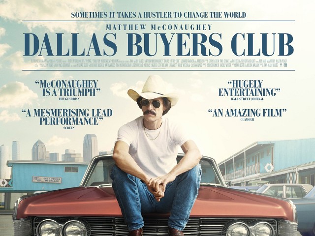 Dallas Buyers Club': Matthew McConaughey se luce en los nuevos carteles -  Noticias de cine 